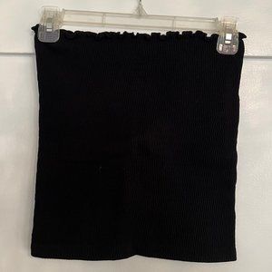 Black Strapless Top from Aqua